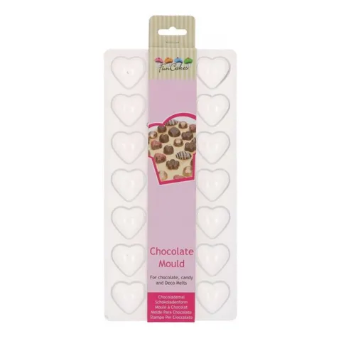 Chokladform med hjärtan, FunCakes