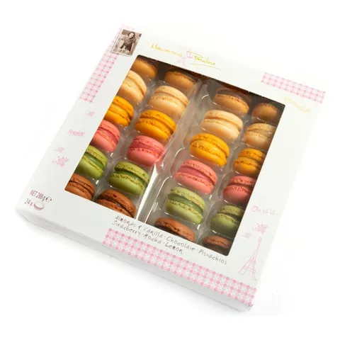 Macarons, 24 stycken, Macarons de Pauline