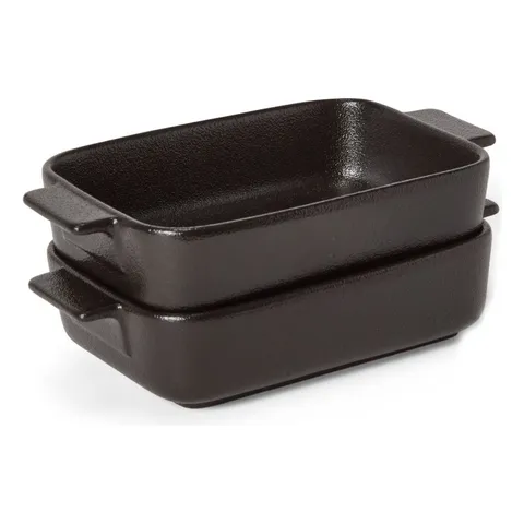 Små ugnsformar i porslin, 2-pack, Satake