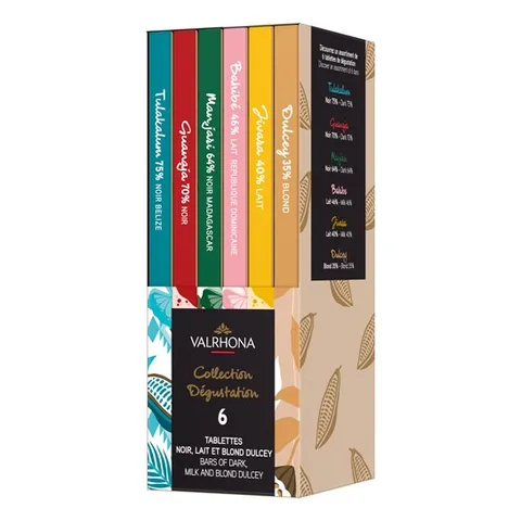 Tasting Collection 6 x 70 g, Valrhona