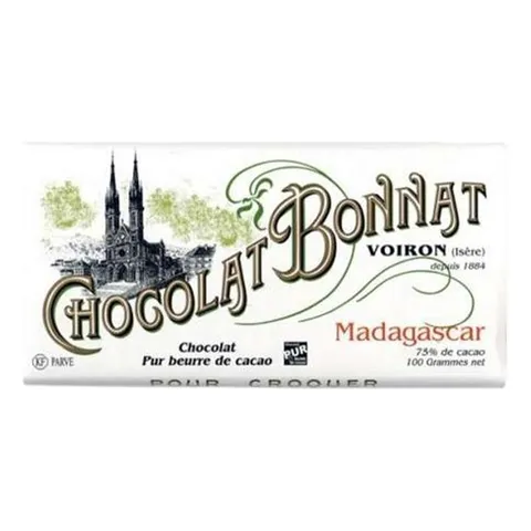 Mörk choklad Madagascar 75 %, Bonnat