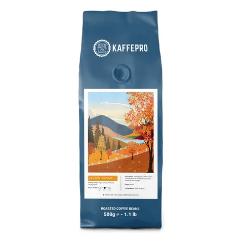 Kaffebönor Golden Harvest, Kaffepro