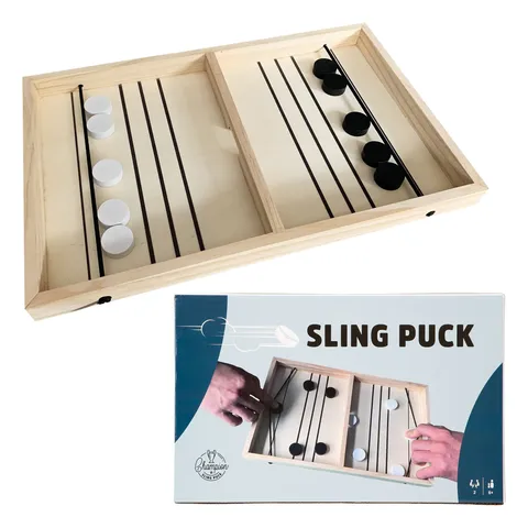 Brädspelet Sling Puck, Partykungen