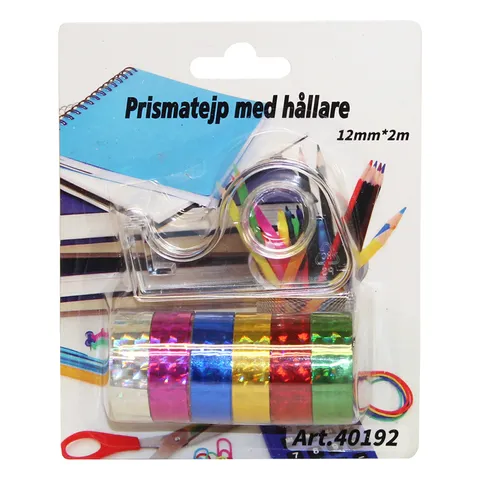 Prismatejp med hållare