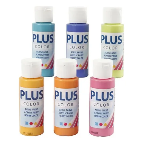 Hobbyfärg, 6-pack