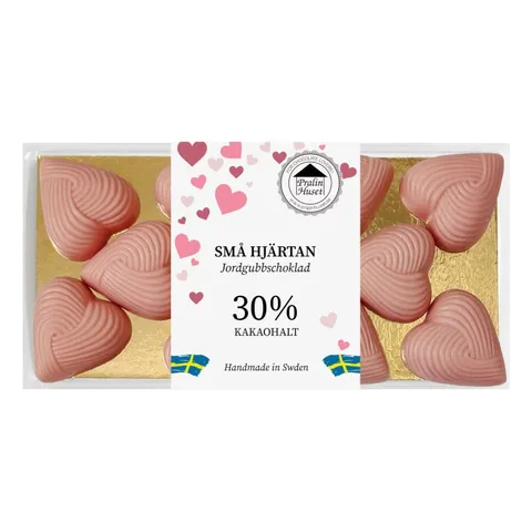 Chokladhjärtan med jordgubb, Pralinhuset