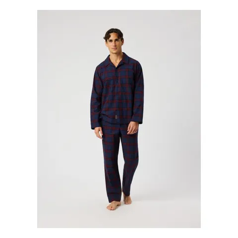 Flanellpyjamas i 2-pack, Björn Borg
