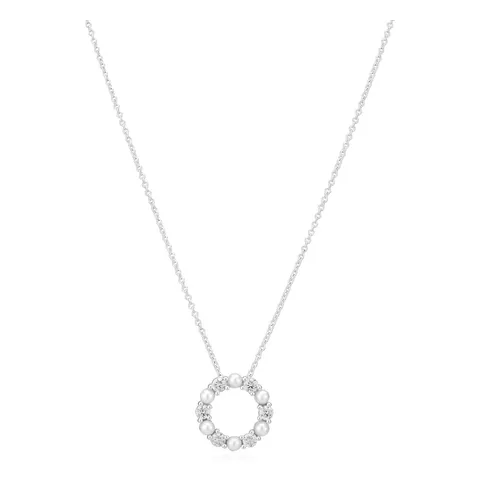 Halsband Biella Perla i silver, Sif Jakobs