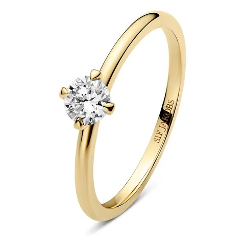 Ring Venice Solitaire i 14 karat guld, Sif Jakobs