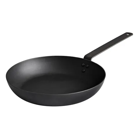 Stekpanna i kolstål 28 cm, Satake