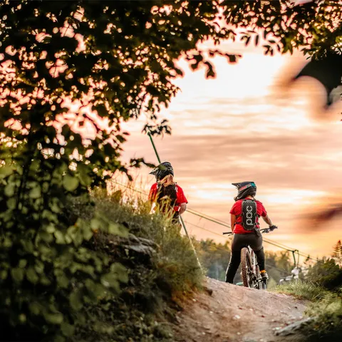 Cykla downhill i Stockholm