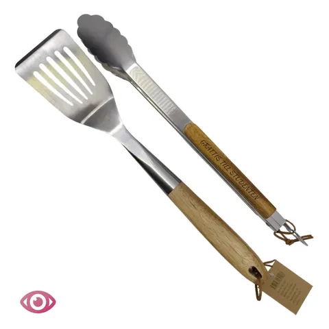 Grillset med gravyr, Orrefors Outdoor