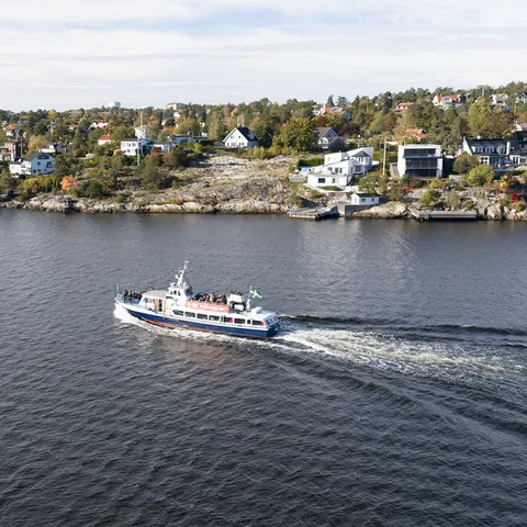 Båttur i Stockholms skärgård