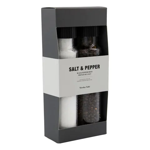 Salt och peppar i presentbox, Nicolas Vahé