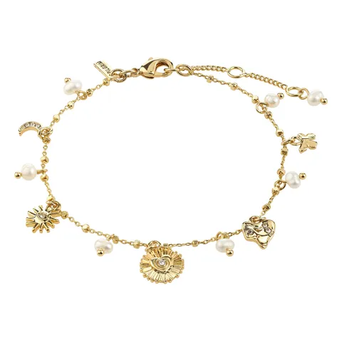 Armband Mylan med berlocker, Pilgrim
