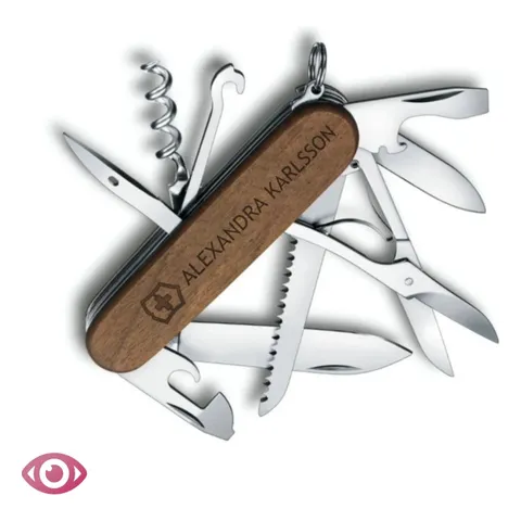 Fickkniv Huntsman med namn, Victorinox