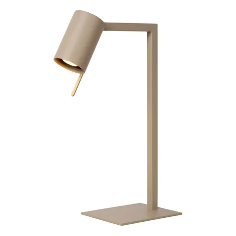Bordslampa Lesley i taupe, Lucide