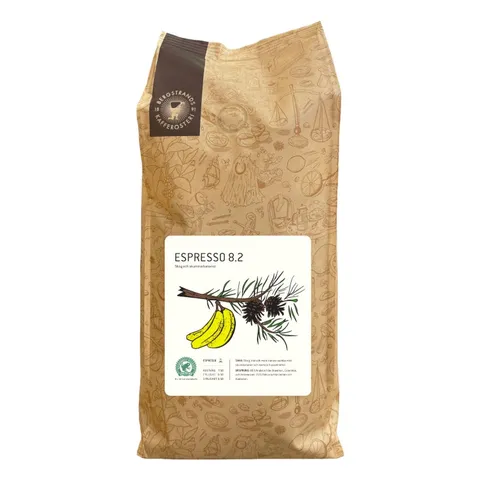 Espressobönor 8.2, Bergstrands Kafferosteri