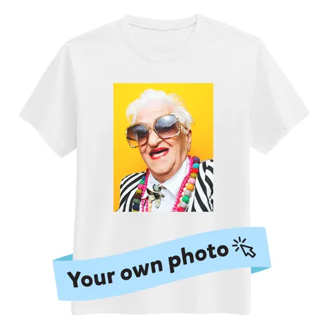 T-shirt med eget tryck, Partykungen