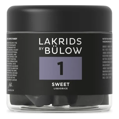 Lakrits No. 1 Sweet, Lakrids by Bülow
