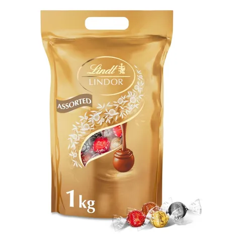 Chokladpraliner Lindor Assorted 1 kg, Lindt