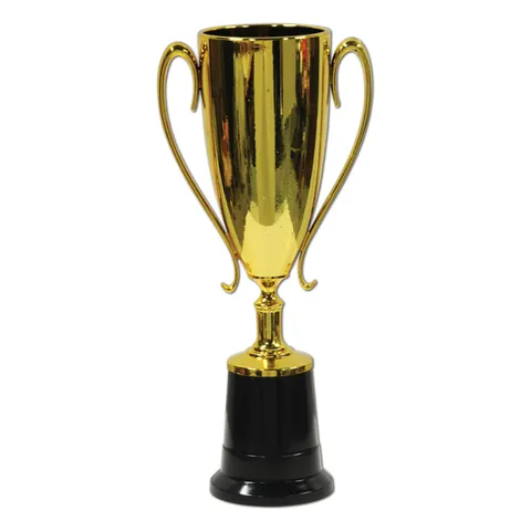 Pokal i guldfärg, 360 Degrees