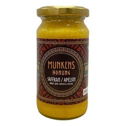 Honung med saffran och apelsin, Munkens Hälsa