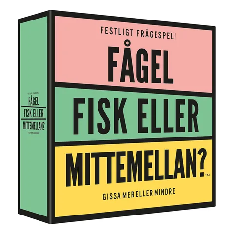 Frågespelet Fågel, fisk eller mittemellan