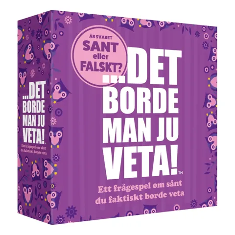 Frågespelet Det borde man ju veta
