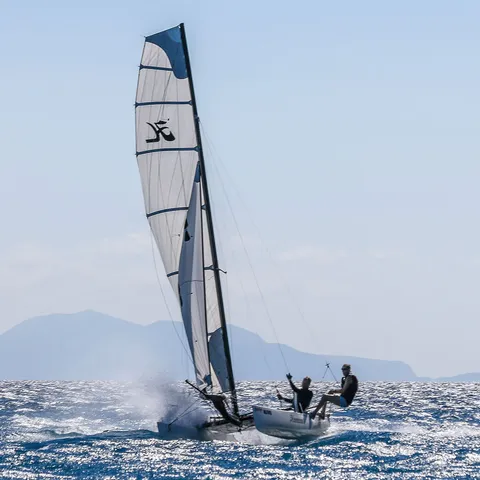 Segla Hobiecat för två