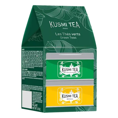 Grönt te i presentask, Kusmi Tea
