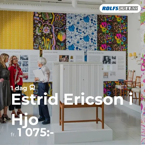 Dagstur till Estrid Ericson i Hjo, Rolfs